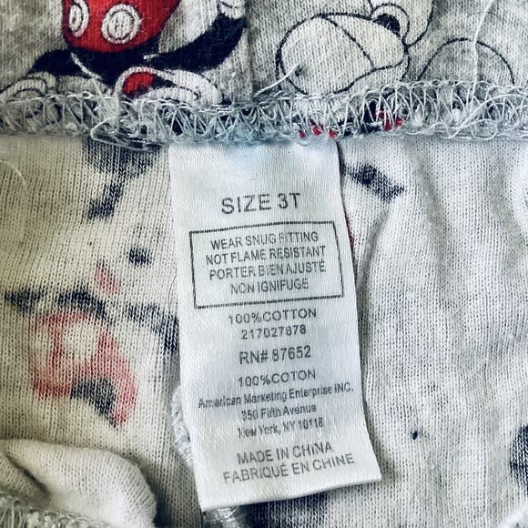 Mickey Mouse Pajama Pants - Picture 2 of 3